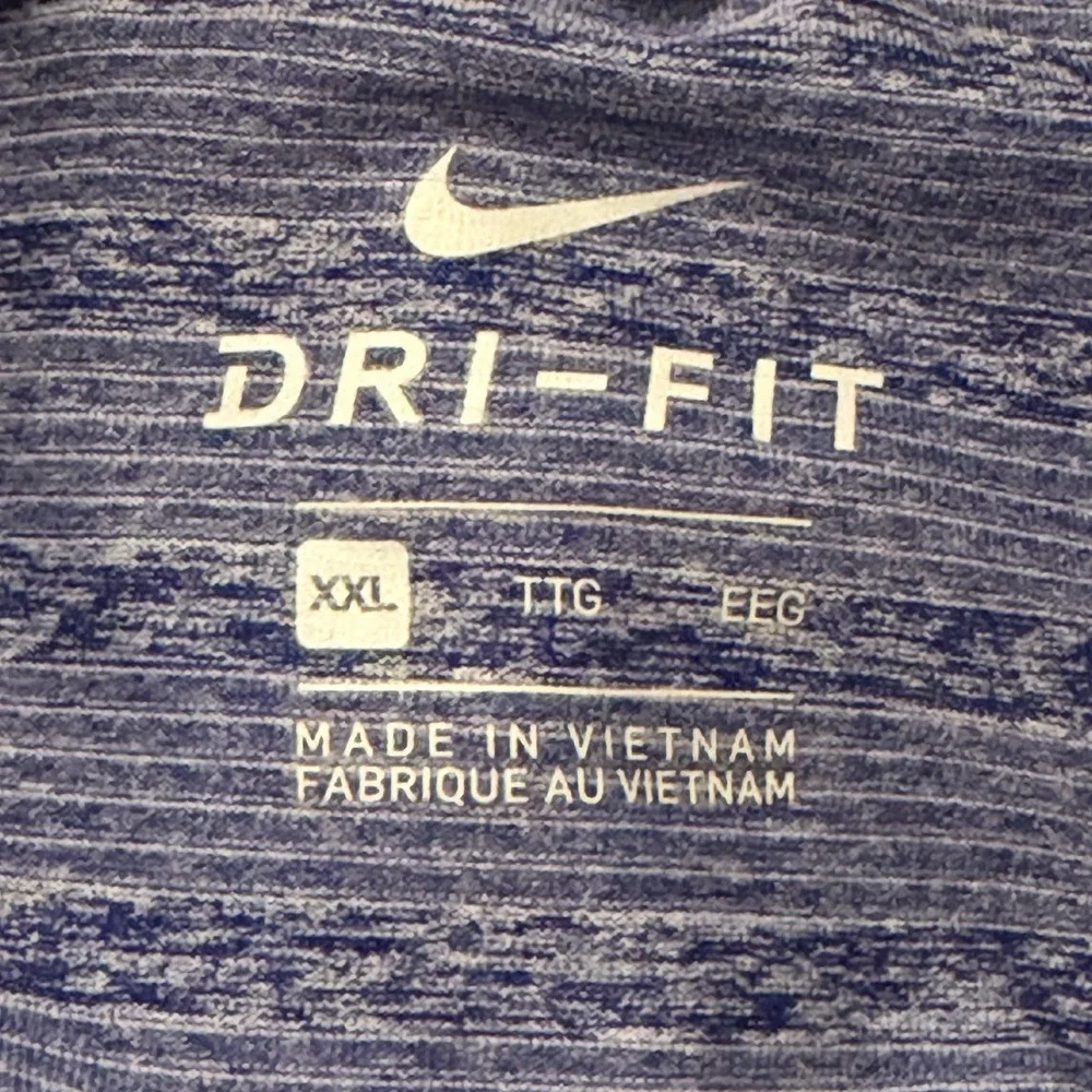 Nike Dri-FIT‎ Vapor Stripe Polo Incline Village Lake Tahoe Blue Men's Size XXL